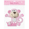 FOAM DECORATION MONKEY PINK MEDIUM 1PC