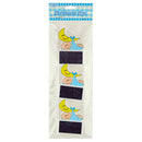 BABY MOON CHALKBOARD CLIPS 3PC BLUE