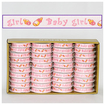 RIBBON DISPLAY 5/8"x3YRD GROSGRAIN BOTTLE PINK