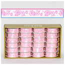 RIBBON DISPLAY 1"x3YRD POLYESTER BEAR PINK