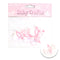 BABY PACIFIER; 4PK 4CM PINK