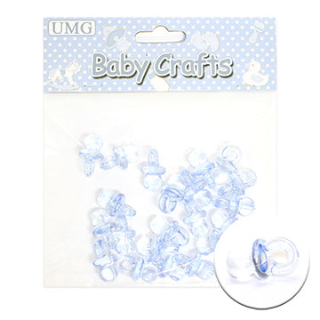 BABY PACIFIER; 22PK 2CM BLUE