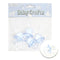 BABY PACIFIER; 4PK 4CM BLUE