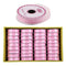 RIBBON POLKA DOT ORGANZA 5/8"x3YDS PINK