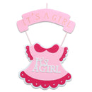 BABY DRESS HANGING DECOR; PINK