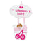 BABY STROLLER HANGING DECOR; PINK