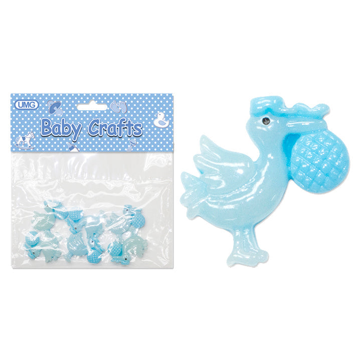 BABY CRAFT STORK; BLUE 6PC