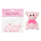 BABY CRAFT BEAR; PINK 10PC