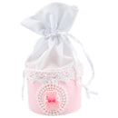 FAVOR TREAT BASKET 1PC PINK