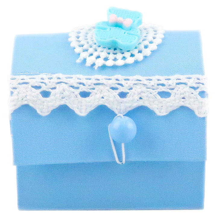 FAVOR TREAT CHEST TEDDY 1PC LIGHT BLUE