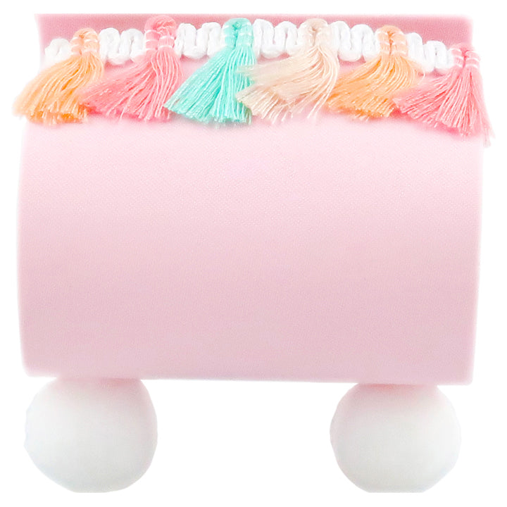 FAVOR TREAT CHEST TASSELS 1PC PINK