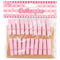 BABY CLOTHESPINS (PINK) 3.5CM 20PC