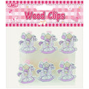 DIE CUTS ROCKING CHAIR 6PK PINK