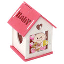 WOOD BABY BEAR TREAT HOUSE PINK