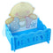 WOOD BABY BOY TREAT CRIB BLUE