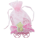 BABY STROLLER GIRL; PINK 7*6*13.5CM