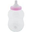 BABY BOTTLE COIN BANK PINK 37CM