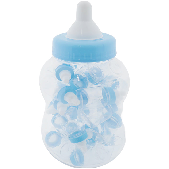 BABY BOTTLE CLEAR 30PK BOY BLUE