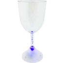GOBLET CLEAR 8x18CM LIGHT UP