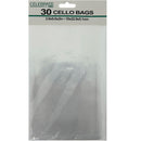 CELLO BAGS 30PK 3.9(W)x9(L)x2(G) INCH
