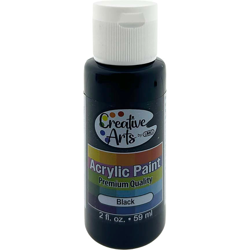 ACRYLIC PAINT BLACK 2FL OZ