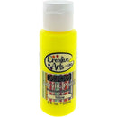 ACRYLIC NEON PAINT YELLOW 2FL OZ