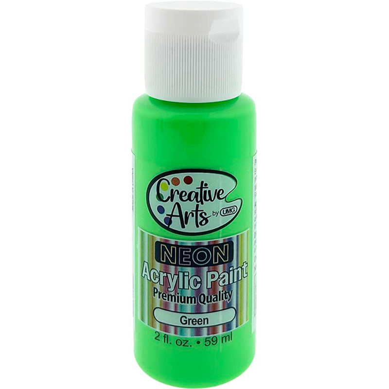 ACRYLIC NEON PAINT GREEN 2FL OZ