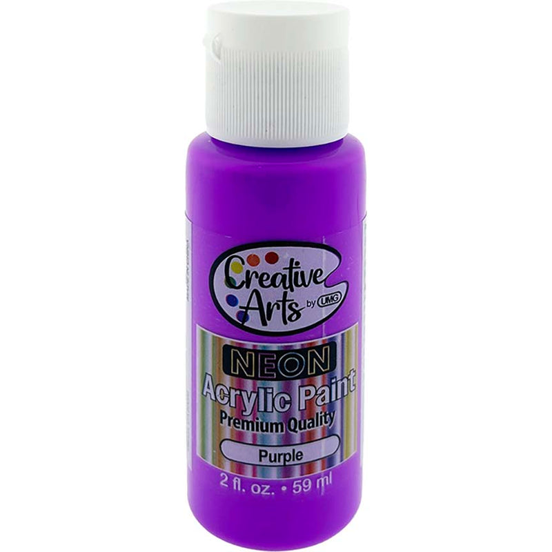 ACRYLIC NEON PAINT PURPLE 2FL OZ