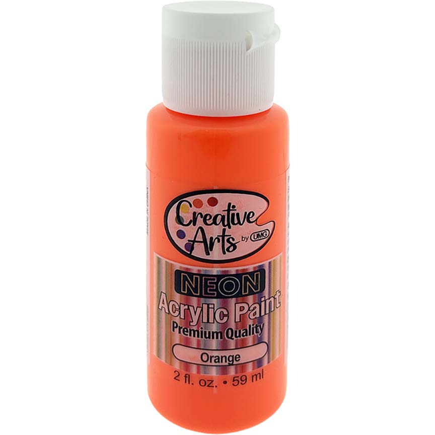 ACRYLIC NEON PAINT ORANGE 2FL OZ