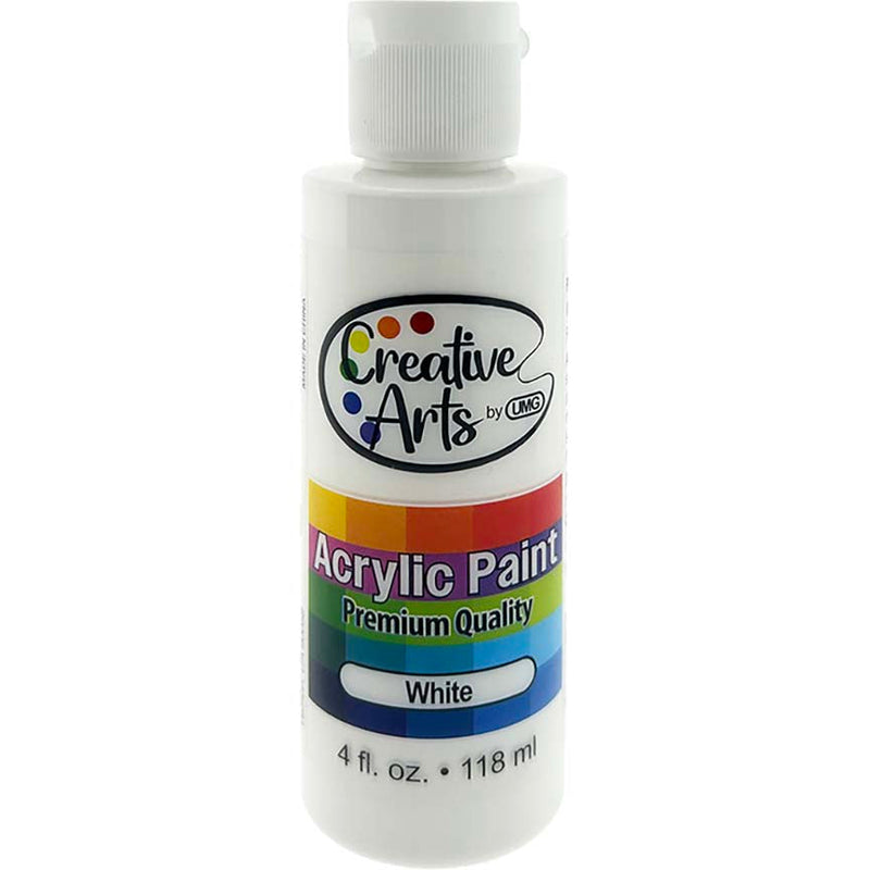 ACRYLIC PAINT WHITE 4FL OZ