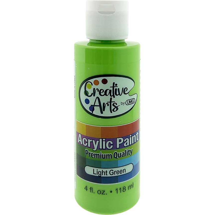 ACRYLIC PAINT LIGHT GREEN 4FL OZ