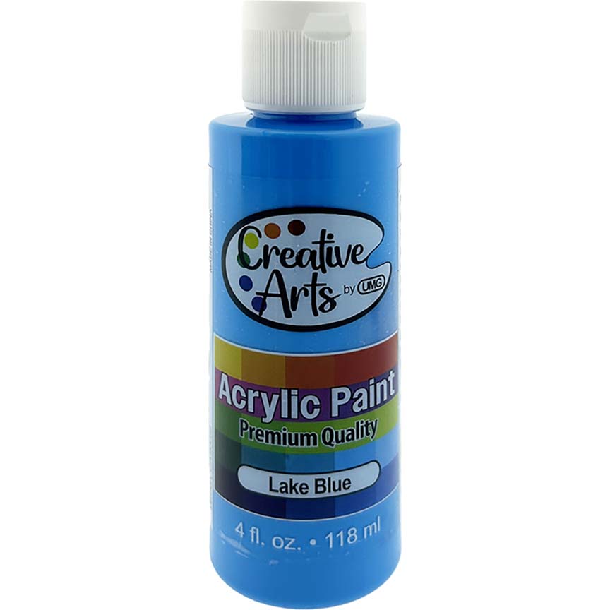 ACRYLIC PAINT LAKE BLUE 4FL OZ