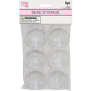 CRAFT STORAGE 6PK 4x2CM SCREW-STACK CANNISTERS