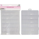 CRAFT STORAGE 20.5x13.5x2.5CM ORGANIZER BOX 24-COMP