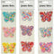 GEM STICKER BUTTERFLY MIXED COLORS