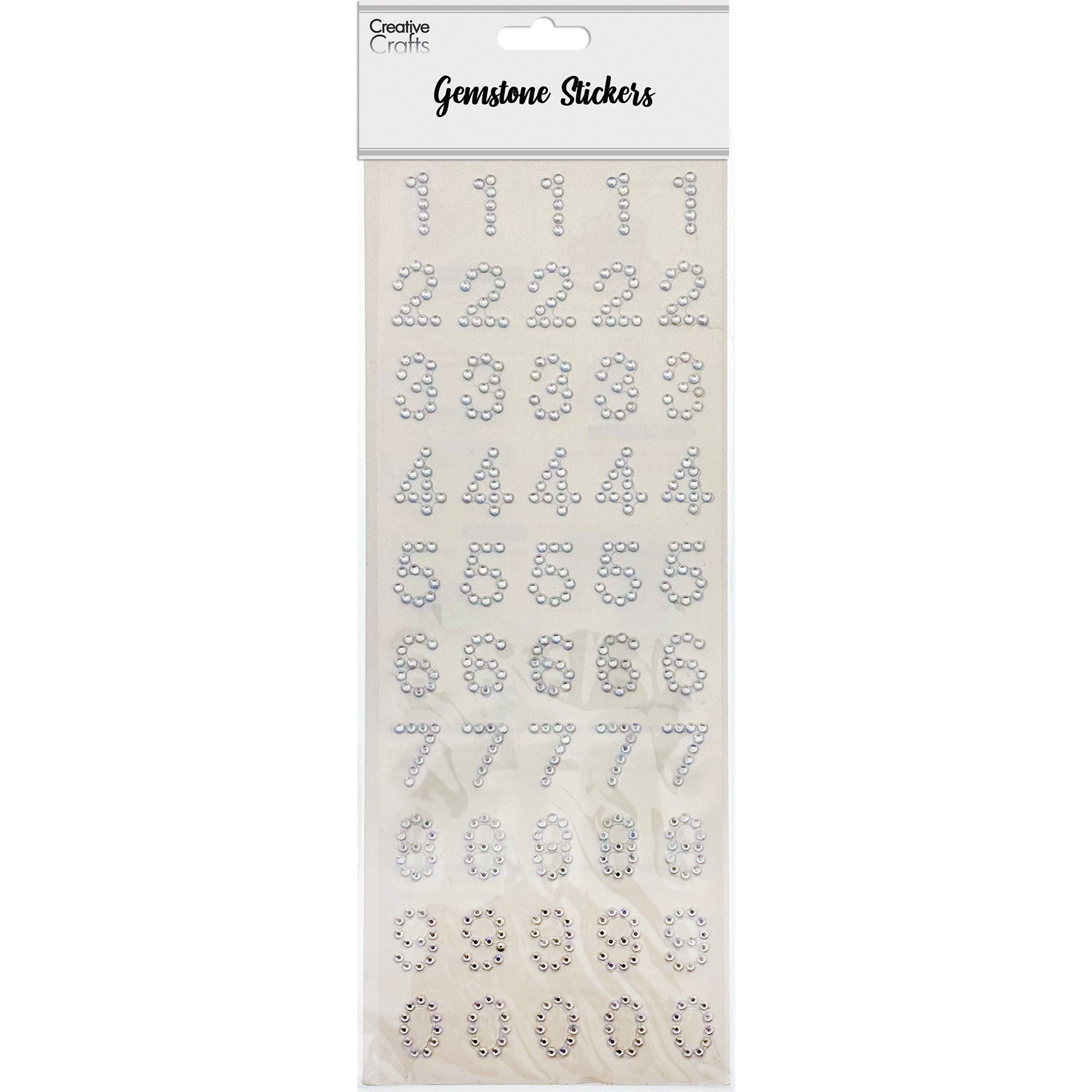 GEM STICKER NUMBERS MATHEMATICS 3MM