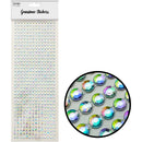 GEM RHINESTONE STICKER 6MM CRYSTAL