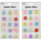 GEM STICKERS 22MM FLOWER MIX COLOR