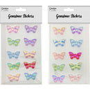 GEM STICKERS BUTTERFLY 32MM MIX COLOR