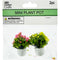 PLANT MINI FLOWER BUSH POT 2 PC SET