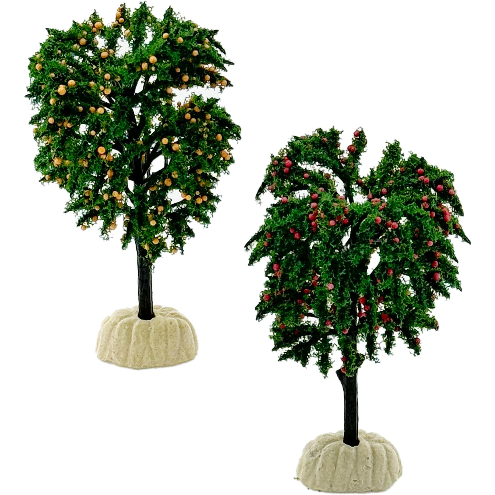 TREE MINI 12CM 2 FRUIT COL ASTD