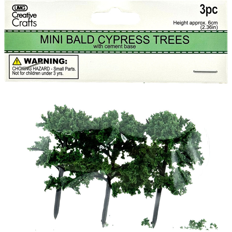 MINI BALD CYPRES TREE 3PC