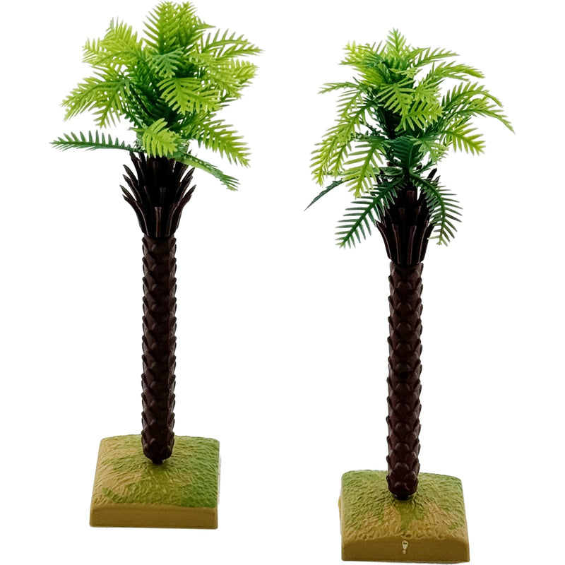 TREE CRAFT MINI PALM W/ BASE 15CM 2PC SET