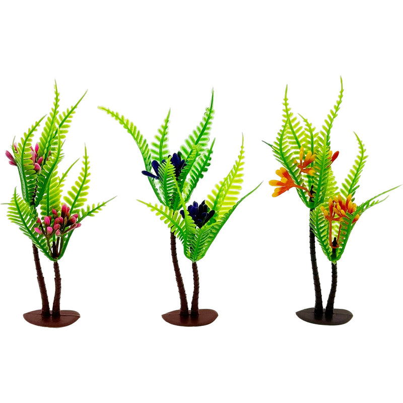 TREE CRAFT FERN 3 MIXED COL 3PC