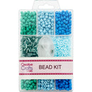 BEAD BOX 9-COMP SAMPLER BLUE