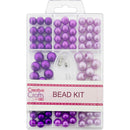 BEAD BOX 9-COMP PEARL PURPLE