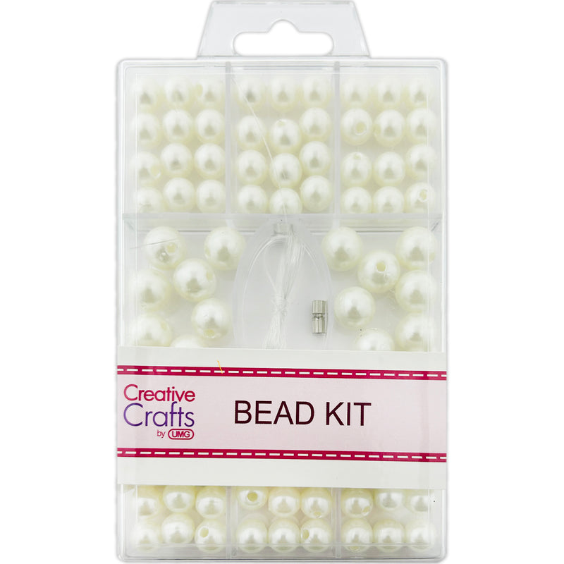 BEAD BOX 9-COMP PEARL IVORY