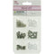 SPACERS BEAD SET SILVER BLISTER PACK