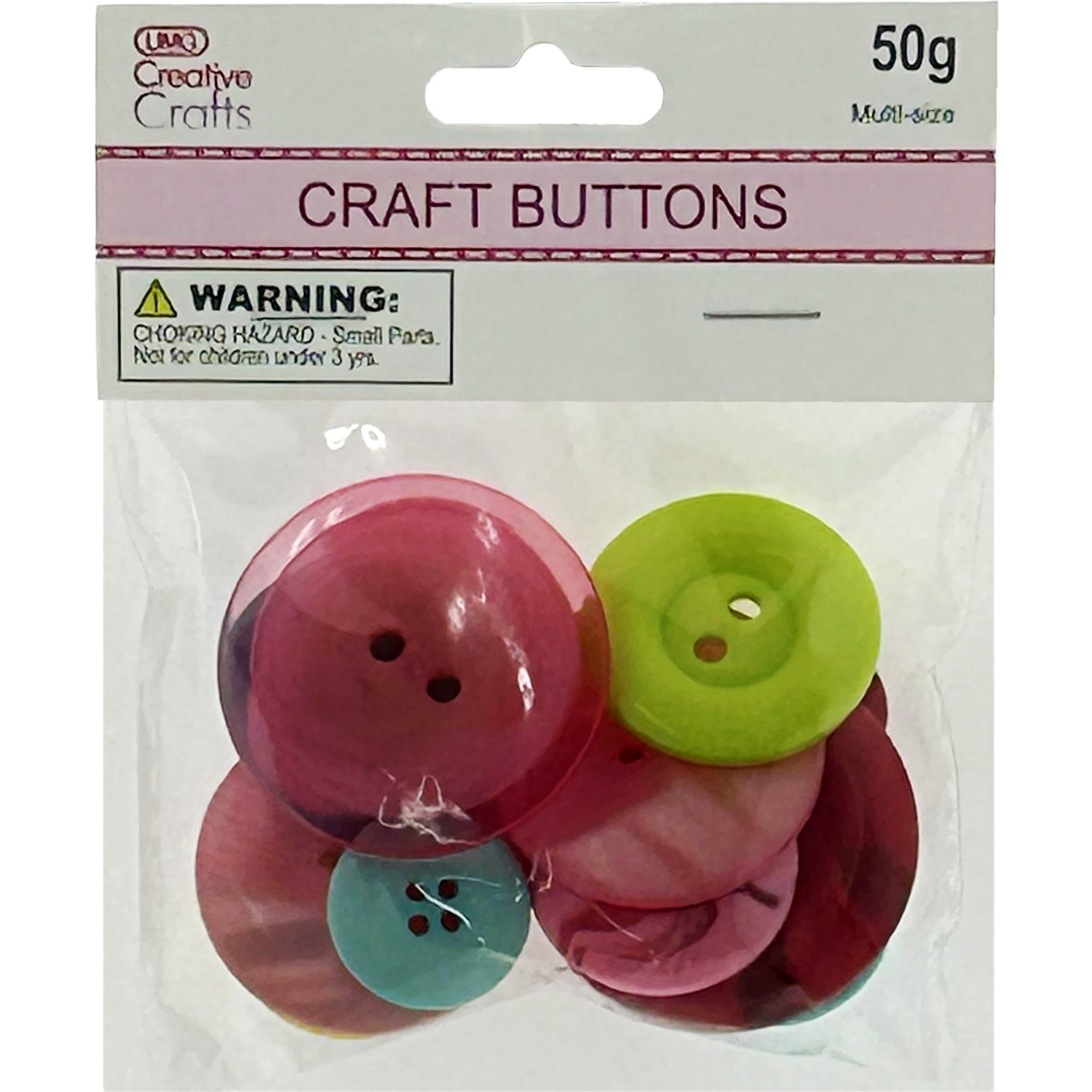 CRAFT BUTTONS ASSORTED MIX COLOR