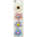 CRAFT FLOWER 4PC MIX COLOR